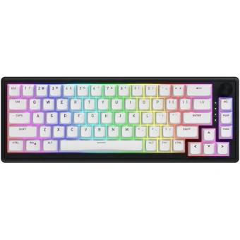 HATOR Skyfall 60 Ασύρματο Gaming Μηχανικό Πληκτρολόγιο 60% με RGB φωτισμό (Αγγλικό US) Aurum Sterling Linear 29060