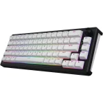 HATOR Skyfall 60 Ασύρματο Gaming Μηχανικό Πληκτρολόγιο 60% με RGB φωτισμό (Αγγλικό US) Aurum Sterling Linear 29060 - Image 2