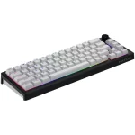 HATOR Skyfall 60 Ασύρματο Gaming Μηχανικό Πληκτρολόγιο 60% με RGB φωτισμό (Αγγλικό US) Aurum Sterling Linear 29060 - Image 3