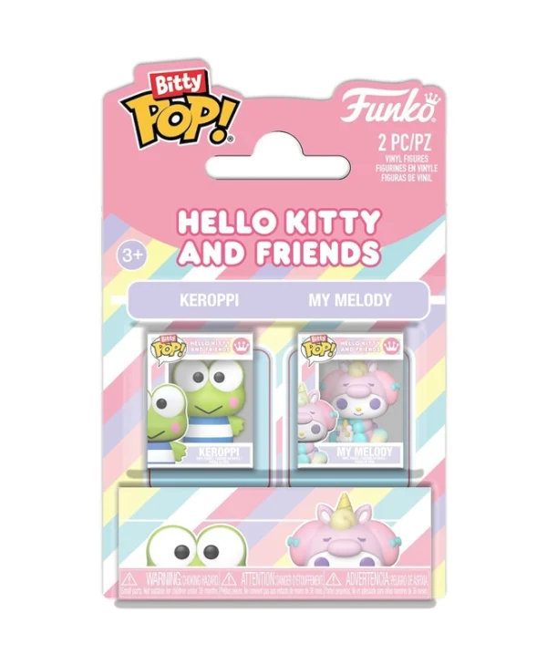 Funko Bitty Pop! Animation: Hello Kitty and Friends - Keroppi & My Melody 2-Pack 94213