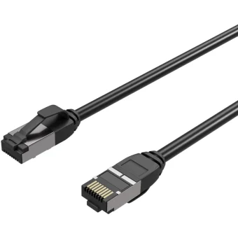 InLine U/FTP (STP) Cat.8.1 Καλώδιο Δικτύου Ethernet 0.25m Μαύρο FL31-47005