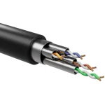 InLine U/FTP (STP) Cat.8.1 Καλώδιο Δικτύου Ethernet 0.25m Μαύρο FL31-47005 - Image 2