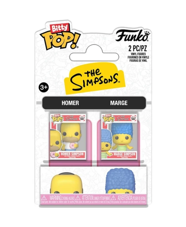 Funko Bitty Pop! Animation: The Simpsons - Homer & Marge 2-Pack 94217