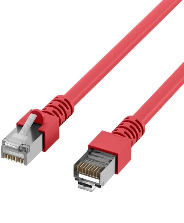 EFB SF/UTP Cat.5e (Gigabit) Καλώδιο Δικτύου Ethernet 5m Κόκκινο K5458.5