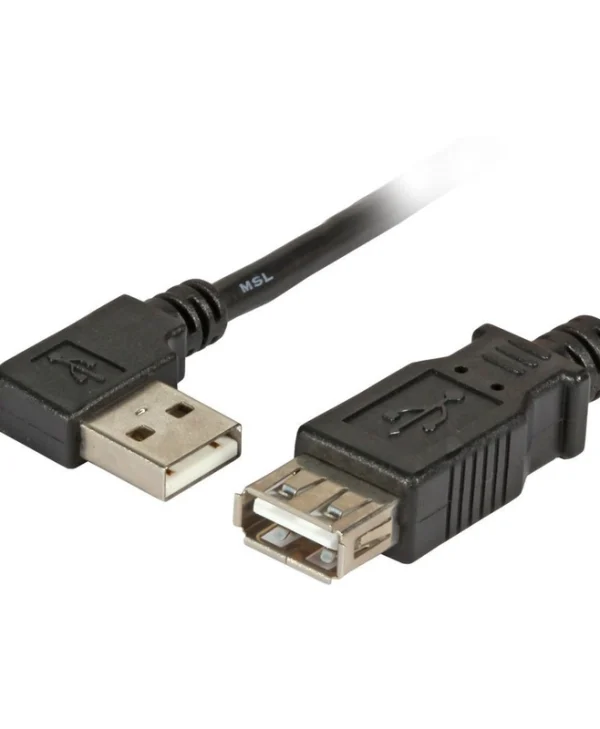 EFB USB 2.0 Cable USB-A male - USB-A female Μαύρο 1m K5246SW.1