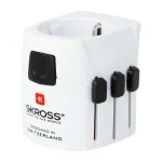 Skross Travel Adapter Pro Light 7a Universal Sockets White 1.103155