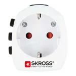 Skross Travel Adapter Pro Light 7a Universal Sockets White 1.103155 - Image 2