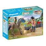 Playmobil Horses Of Waterfall Ο Πεταλωτής Ben Με Το Άλογο Achilles για 4-10 ετών 71357