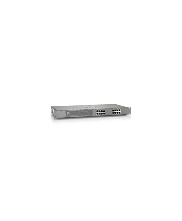 Level One FEP-1612 Unmanaged L2 PoE+ Switch με 16 Θύρες Ethernet και 16 SFP Θύρες