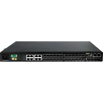 DCN S5750E-28F-SI-D Managed L3 Switch με 8 Θύρες Gigabit (1Gbps) Ethernet και 24 SFP Θύρες