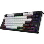 HATOR Skyfall Mag Ultima 8k Ασύρματο Ηall Effect Gaming Πληκτρολόγιο Tenkeyless με Magnetic διακόπτες και RGB φωτισμό (Αγγλικό US) Aurum Ice Magnetic 29064 - Image 3