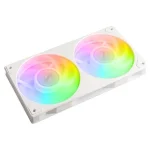 Akasa Vegas A24 Case Fan 120mm (2000rpm / 109.48cfm) με ARGB Φωτισμό και Σύνδεση 4-Pin PWM / 3-Pin Λευκό AK-FN112-WH
