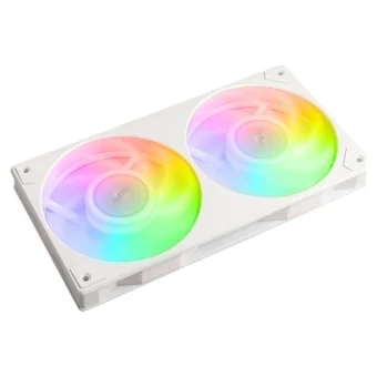 Akasa Vegas A24 Case Fan 120mm (2000rpm / 109.48cfm) με ARGB Φωτισμό και Σύνδεση 4-Pin PWM / 3-Pin Λευκό AK-FN112-WH
