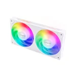 Akasa Vegas A24 Case Fan 120mm (2000rpm / 109.48cfm) με ARGB Φωτισμό και Σύνδεση 4-Pin PWM / 3-Pin Λευκό AK-FN112-WH - Image 2