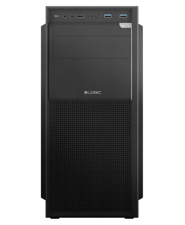 Logic J23 PRO Midi Tower Κουτί Υπολογιστή Μαύρο LC-A-J23PR-1F-B