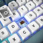 Montech MK87FB Gaming Μηχανικό Πληκτρολόγιο Tenkeyless με Gateron G-Pro Brown διακόπτες και RGB φωτισμό (Αγγλικό US) Μπλε 9275366 - Image 8