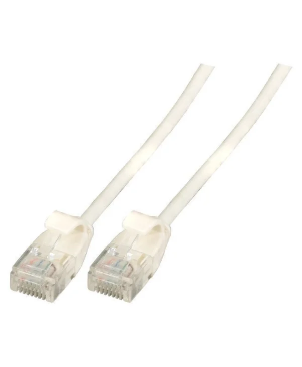 U/UTP Cat.6a (Gigabit) Καλώδιο Δικτύου Ethernet 0.5m Μαύρο K8108SW.0,5