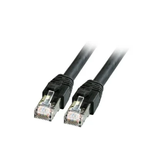 EFB S/FTP Cat.8.1 Καλώδιο Δικτύου Ethernet 10m Μαύρο K5528SW.10