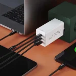 HAMA Φορτιστής Χωρίς Καλώδιο GaN με Θύρα USB-A και 2 Θύρες USB-C 100W Power Delivery Λευκός (201997) 100488552 - Image 7