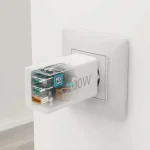 HAMA Φορτιστής Χωρίς Καλώδιο GaN με Θύρα USB-A και 2 Θύρες USB-C 100W Power Delivery Λευκός (201997) 100488552 - Image 10