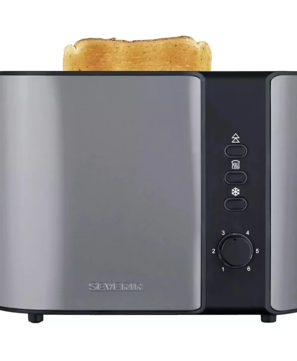 Severin Φρυγανιέρα 2 Θέσεων 800W Inox 9573