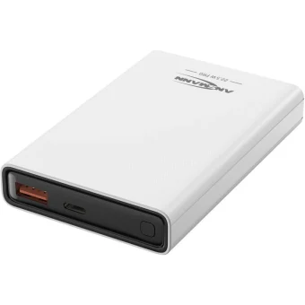 Ansmann Power Bank 10000mAh με Θύρα USB-A και Θύρα USB-C Power Delivery Λευκό 1700-0156