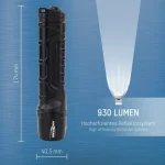 Ansmann Φακός LED IP54 με Μέγιστη Φωτεινότητα 930lm M900P 1600-0162 - Image 8