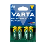 Varta Recharge Accu Power Επαναφορτιζόμενες Μπαταρίες AA Ni-MH 2600mAh 1.2V 4τμχ 10108