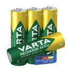 Varta Recharge Accu Power Επαναφορτιζόμενες Μπαταρίες AA Ni-MH 2600mAh 1.2V 4τμχ 10108 - Image 4