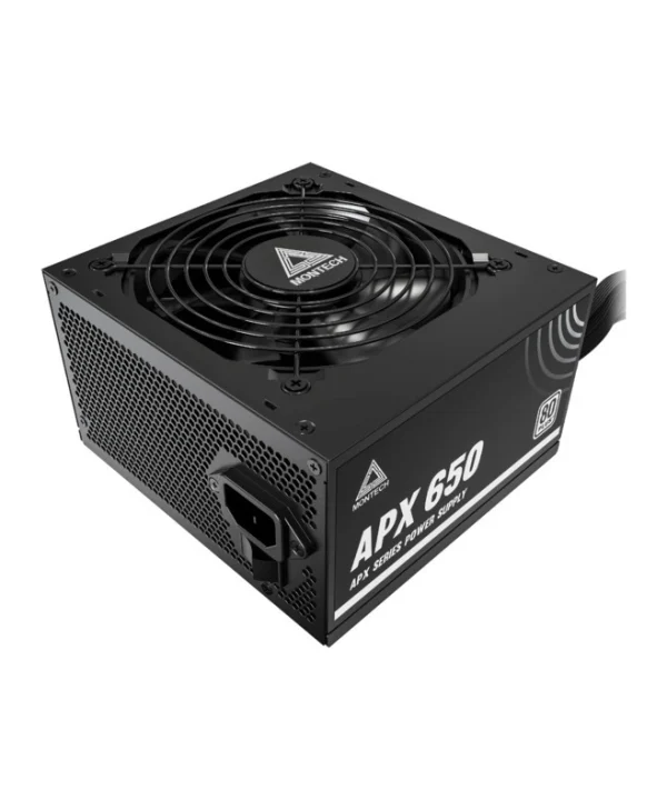 Montech APX 650W 650W Μαύρο Τροφοδοτικό Υπολογιστή Full Wired APX650