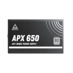 Montech APX 650W 650W Μαύρο Τροφοδοτικό Υπολογιστή Full Wired APX650 - Image 2
