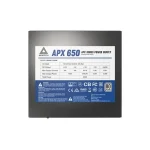 Montech APX 650W 650W Μαύρο Τροφοδοτικό Υπολογιστή Full Wired APX650 - Image 4