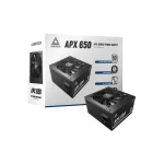 Montech APX 650W 650W Μαύρο Τροφοδοτικό Υπολογιστή Full Wired APX650 - Image 5