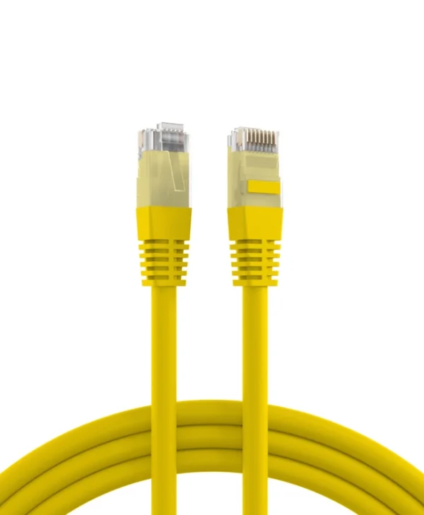 EFB U/UTP Cat.6 (Gigabit) Καλώδιο Δικτύου Ethernet 0.25m Κίτρινο K8100GE.0,25
