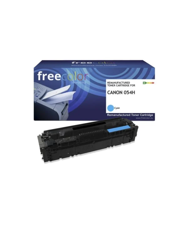 Freecolor Συμβατό Toner για Laser Εκτυπωτή Canon Canon 054h (3027c002) 2300 Σελίδων Κυανό K18638F7