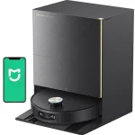 Dreame X60 Ultra Complete Σκούπα Ρομπότ με Χαρτογράφηση Laser & Απορρόφηση 35000Pa Μαύρη 54071567