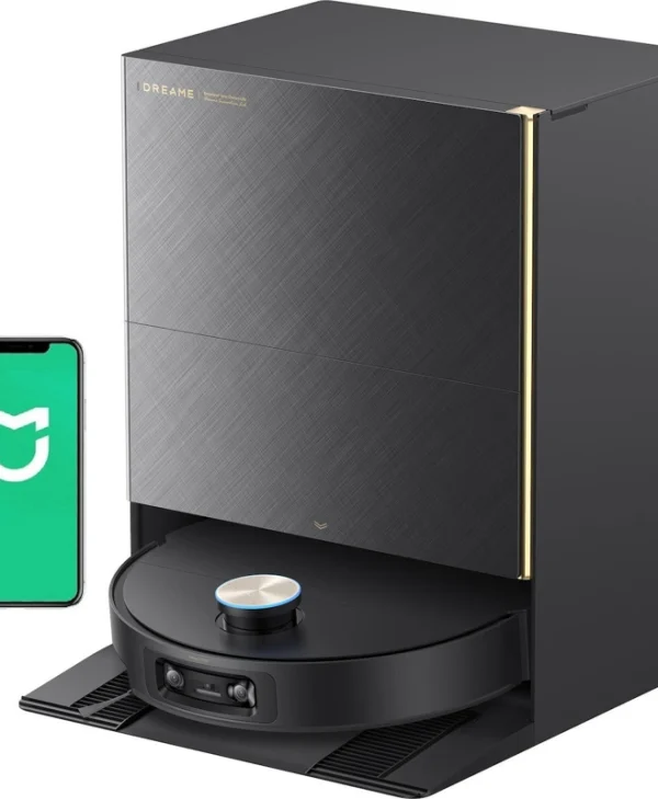 Dreame X60 Ultra Complete Σκούπα Ρομπότ με Χαρτογράφηση Laser & Απορρόφηση 35000Pa Μαύρη 54071567