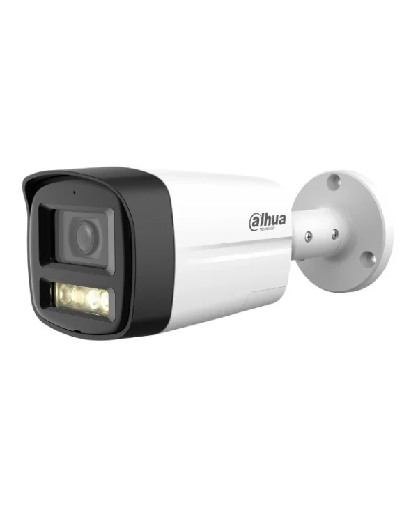 Dahua HAC-HFW1500TLM-IL-T-0360B-DIP CCTV Κάμερα Παρακολούθησης Full HD+ 5MP Αδιάβροχη με Μικρόφωνο και Φακό 3.6mm