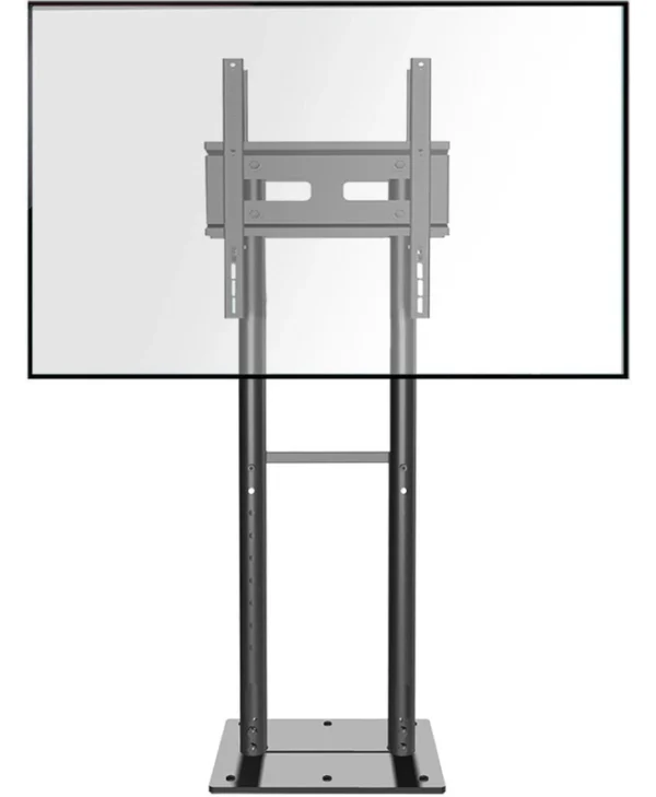 Onkron Βάση Τηλεόρασης Δαπέδου έως 90kg Μαύρο FPRO2L-20-B