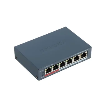 Hikvision DS-3E1106P-EI/M Managed L2 PoE Switch με 6 Θύρες Ethernet 301802985