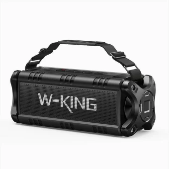 W-King D8 Ηχείο Bluetooth 50W με Διάρκεια Μπαταρίας έως 24 ώρες Μαύρο D8-ALL/BLK