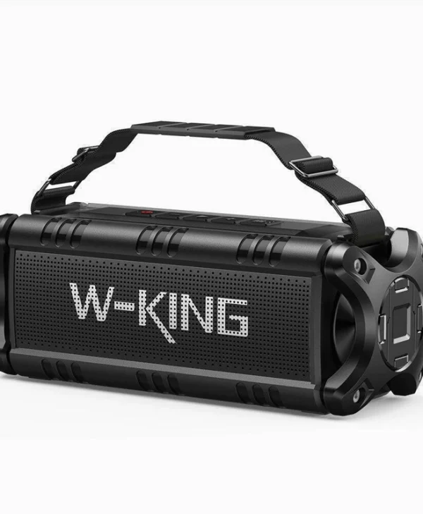 W-King D8 Ηχείο Bluetooth 50W με Διάρκεια Μπαταρίας έως 24 ώρες Μαύρο D8-ALL/BLK