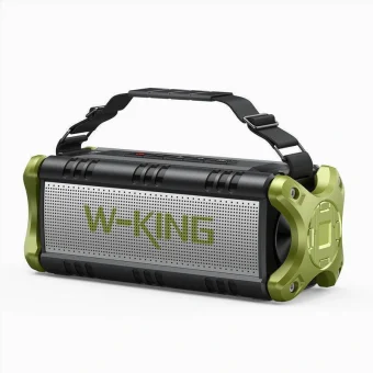 W-King D8 Ηχείο Bluetooth 50W με Διάρκεια Μπαταρίας έως 24 ώρες Πράσινο D8-GRE
