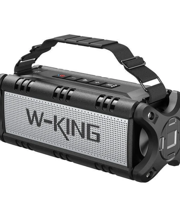 W-King D8 Ηχείο Bluetooth 50W με Διάρκεια Μπαταρίας έως 24 ώρες Μαύρο D8-BLK/S