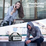 W-King D8 Ηχείο Bluetooth 50W με Διάρκεια Μπαταρίας έως 24 ώρες Μαύρο D8-BLK/S - Image 4