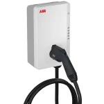 ABB Terra Επιτοίχιος Τριφασικός Σταθμός Φόρτισης 11kW με Ενσωματωμένο Καλώδιο Type 2 (6AGC128175) - Image 2