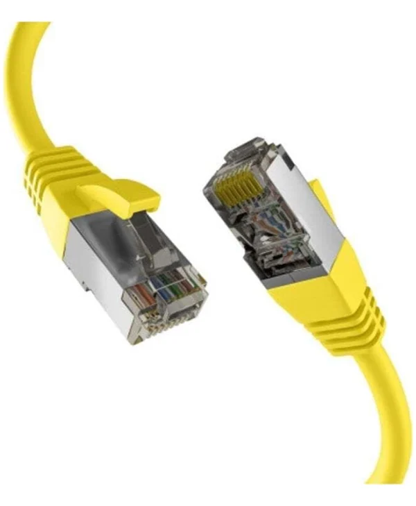 EFB S/FTP Cat.8.1 Καλώδιο Δικτύου Ethernet 20m Κίτρινο EC020200254