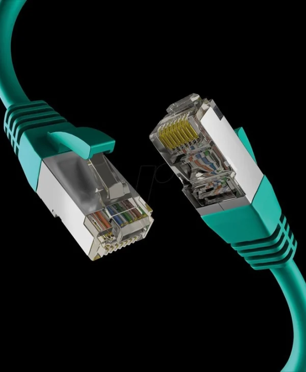 EFB S/FTP Cat.8.1 Καλώδιο Δικτύου Ethernet 15m Πράσινο EC020200275