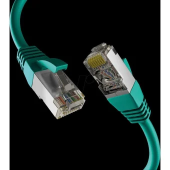 EFB S/FTP Cat.8.1 Καλώδιο Δικτύου Ethernet 0.5m Πράσινο EC020200267