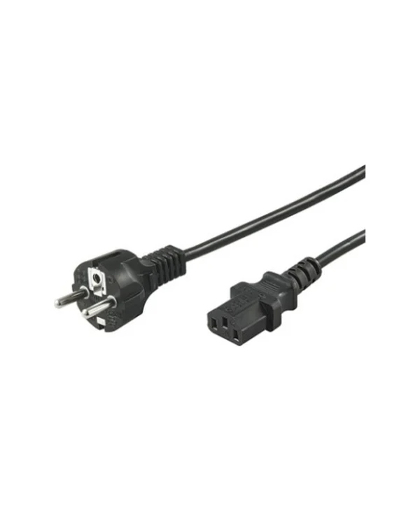 Goobay Schuko - IEC C13 Cable 2m Μαύρο 50098